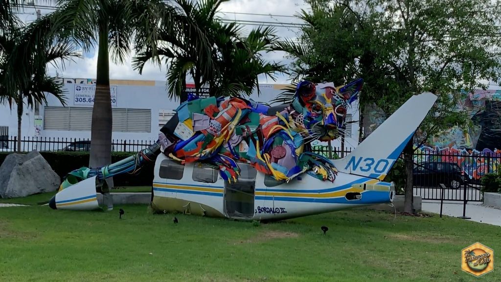 Avion arte - Wynwood - Miami - USA