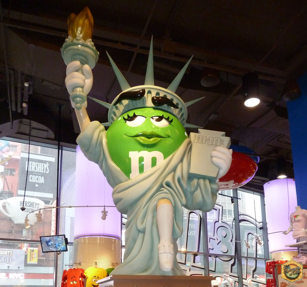 M&M estatua de la libertad - M&M New York USA