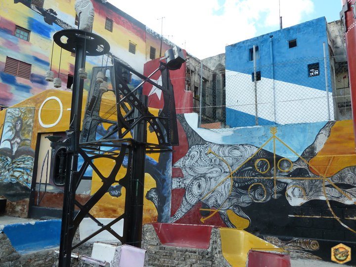 Obras de arte - Callejon de Hammel - La Habana - Cuba
