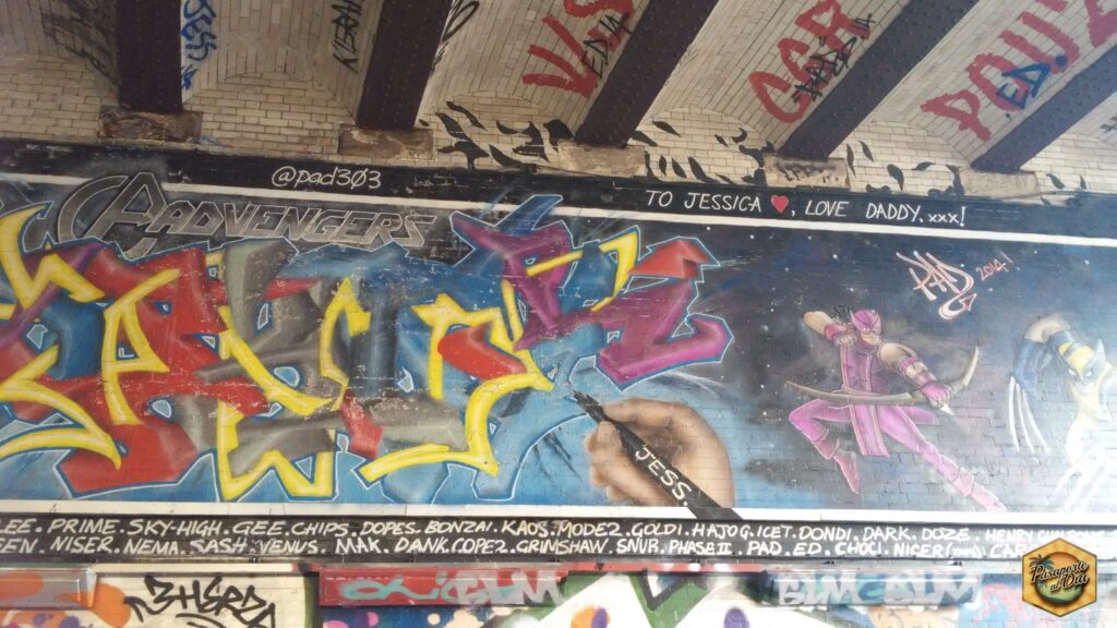 Banksy Tunel - Londres - UK