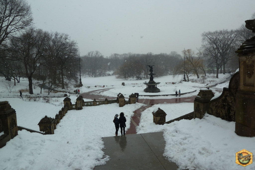 Bethesda - Central Park en invierno - Nueva York - USA