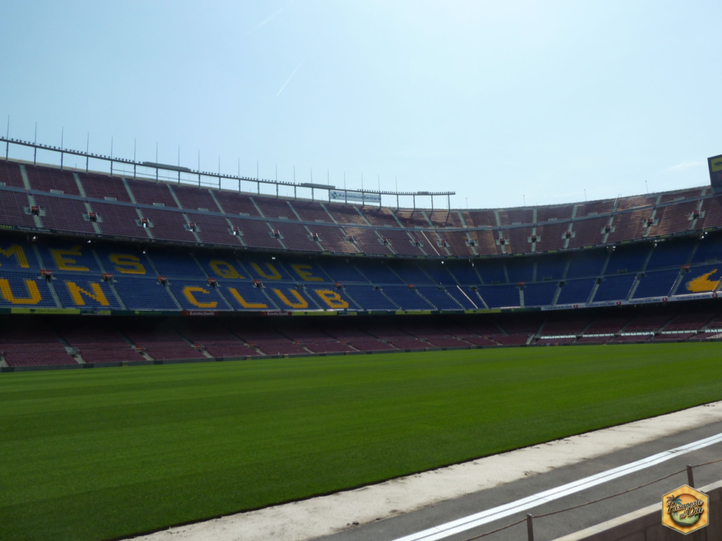 Cesped - Museo Estadio Camp Nou - Barcelona - España