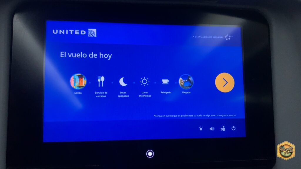 Etapas del vuelo - United Airlines - EZE IAH