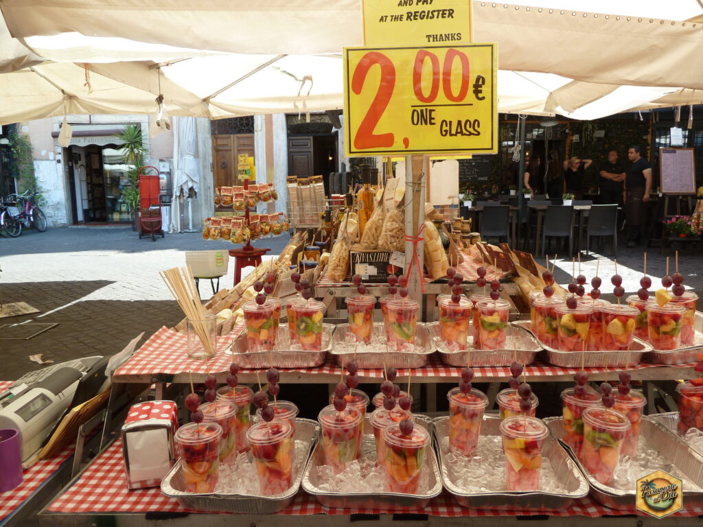 Mercado de comida - Comida en Italia